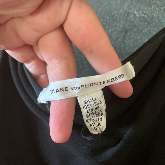 Diane Von Furstenberg silk slip dress size 10 NWT - Picture 4 of 6